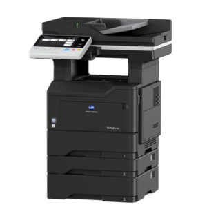 Modern office multifunction printer.